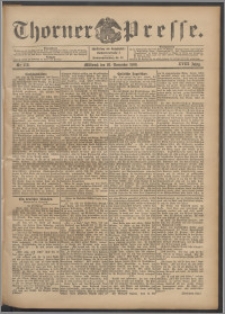 Thorner Presse 1900, Jg. XVIII, Nr. 278 + Beilage