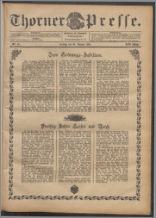 Thorner Presse 1901, Jg. XIX, Nr. 15 + Beilage