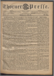 Thorner Presse 1901, Jg. XIX, Nr. 68 + Beilage, Extrablatt