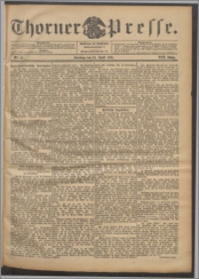 Thorner Presse 1901, Jg. XIX, Nr. 87 + 1. Beilage, 2. Beilage