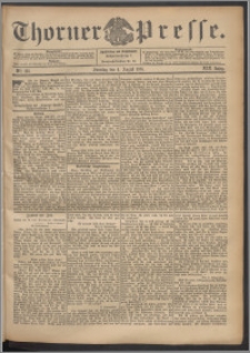 Thorner Presse 1901, Jg. XIX, Nr. 181 + 1. Beilage, 2. Beilage
