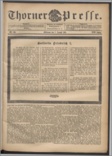 Thorner Presse 1901, Jg. XIX, Nr. 183 + Beilage