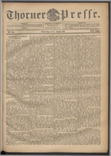Thorner Presse 1901, Jg. XIX, Nr. 184 + Beilage
