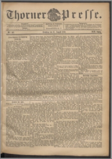 Thorner Presse 1901, Jg. XIX, Nr. 187 + 1. Beilage, 2. Beilage