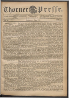 Thorner Presse 1901, Jg. XIX, Nr. 188 + Beilage