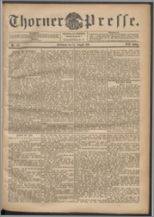 Thorner Presse 1901, Jg. XIX, Nr. 189 + Beilage