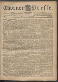 Thorner Presse 1901, Jg. XIX, Nr. 196 + Beilage