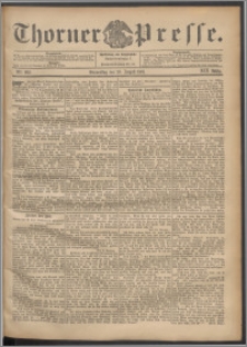Thorner Presse 1901, Jg. XIX, Nr. 202 + Beilage