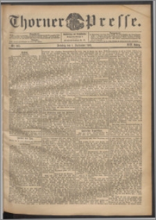 Thorner Presse 1901, Jg. XIX, Nr. 205 + 1. Beilage, 2. Beilage