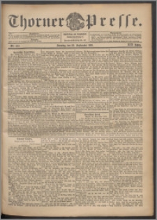 Thorner Presse 1901, Jg. XIX, Nr. 223 + 1. Beilage, 2. Beilage