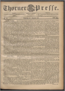 Thorner Presse 1901, Jg. XIX, Nr. 262 + Beilage