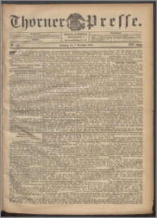 Thorner Presse 1901, Jg. XIX, Nr. 282 + 1. Beilage, 2. Beilage, 3. Beilage