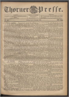 Thorner Presse 1901, Jg. XIX, Nr. 292 + Beilage