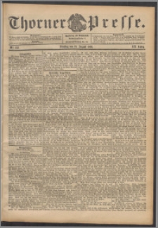 Thorner Presse 1902, Jg. XX, Nr. 193 + Beilage