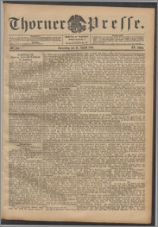 Thorner Presse 1902, Jg. XX, Nr. 195 + Beilage