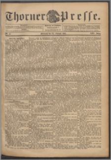 Thorner Presse 1903, Jg. XXI, Nr. 47 + Beilage
