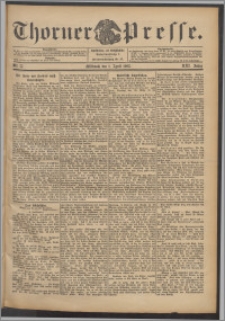 Thorner Presse 1903, Jg. XXI, Nr. 77 + 1. Beilage, 2. Beilage
