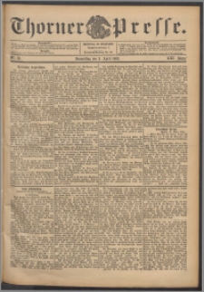 Thorner Presse 1903, Jg. XXI, Nr. 78 + 1. Beilage, 2. Beilage