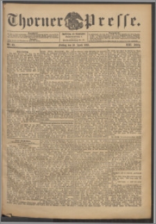 Thorner Presse 1903, Jg. XXI, Nr. 85 + 1. Beilage, 2. Beilage