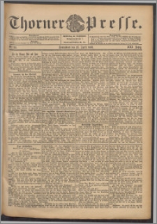 Thorner Presse 1903, Jg. XXI, Nr. 96 + Beilage