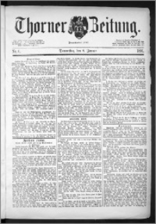 Thorner Zeitung 1891, Nr. 6