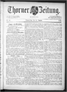 Thorner Zeitung 1891, Nr. 18