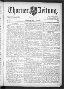 Thorner Zeitung 1891, Nr. 32