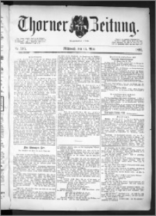 Thorner Zeitung 1891, Nr. 109