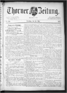 Thorner Zeitung 1891, Nr. 119
