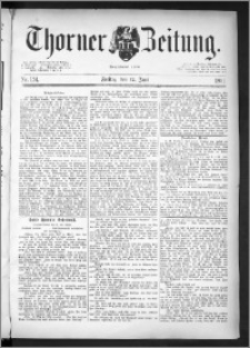 Thorner Zeitung 1891, Nr. 134