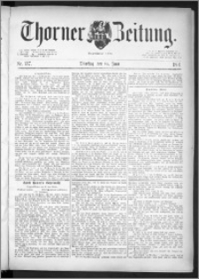 Thorner Zeitung 1891, Nr. 137