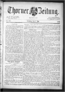 Thorner Zeitung 1891, Nr. 155