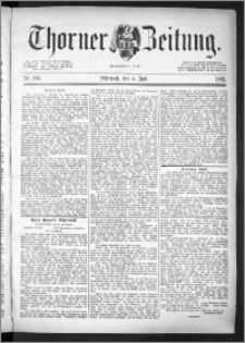 Thorner Zeitung 1891, Nr. 156