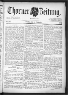 Thorner Zeitung 1891, Nr. 208