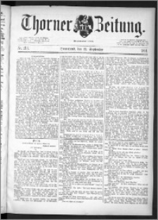 Thorner Zeitung 1891, Nr. 213