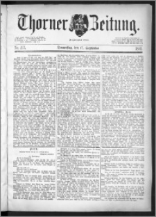 Thorner Zeitung 1891, Nr. 217