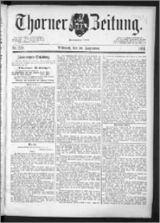 Thorner Zeitung 1891, Nr. 228