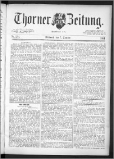 Thorner Zeitung 1891, Nr. 234