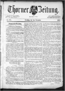 Thorner Zeitung 1891, Nr. 299