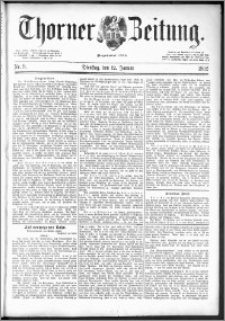 Thorner Zeitung 1892. Nr. 9