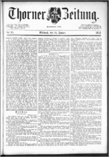 Thorner Zeitung 1892. Nr. 10