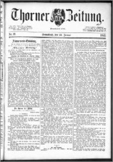 Thorner Zeitung 1892. Nr. 19