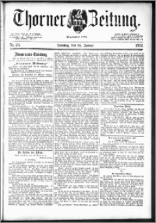 Thorner Zeitung 1892. Nr. 20