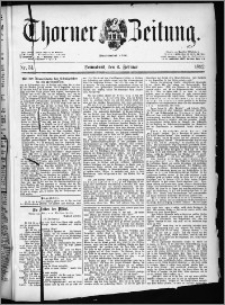 Thorner Zeitung 1892. Nr. 31