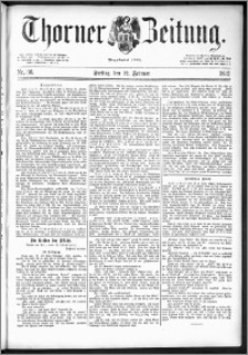 Thorner Zeitung 1892. Nr. 36