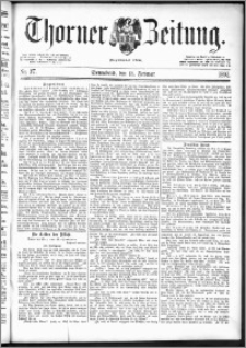 Thorner Zeitung 1892. Nr. 37