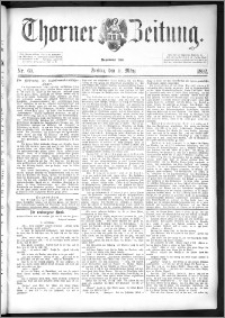 Thorner Zeitung 1892. Nr. 60