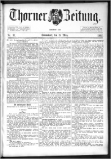 Thorner Zeitung 1892. Nr. 61