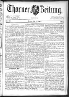 Thorner Zeitung 1892. Nr. 90