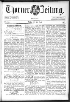 Thorner Zeitung 1892. Nr. 94